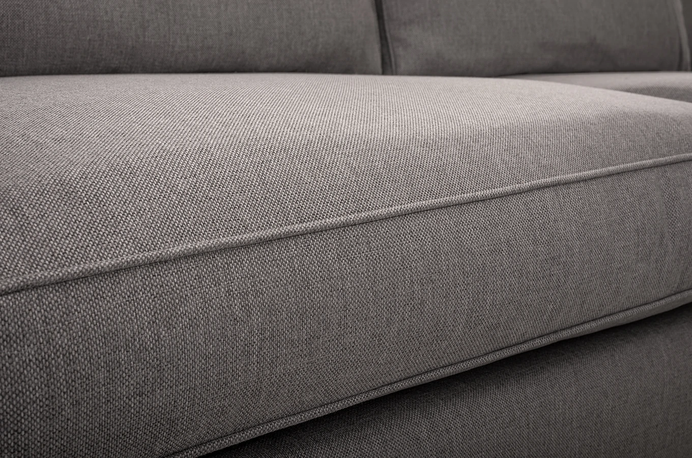 Nowoczesny narożnik LAURENTIA U z metalowymi nogami