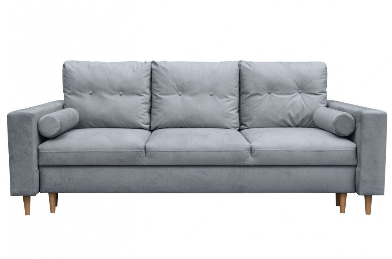 Elegancka rozkładana sofa BOCCA z funkcją spania i pojemnikiem na pościel