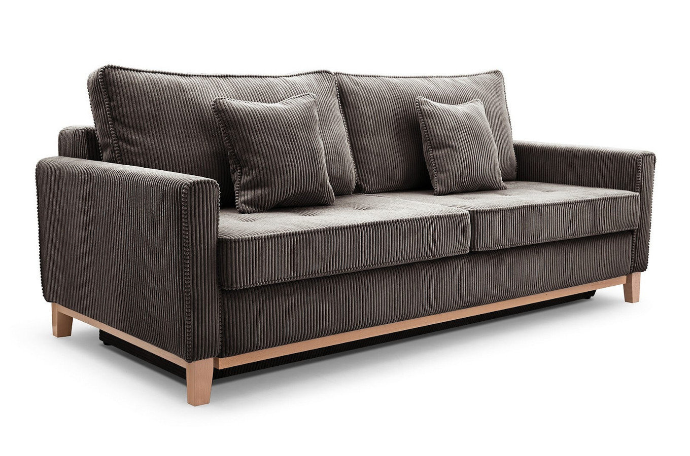 Elegancka rozkładana sofa PAROS z pojemnikiem na pościel