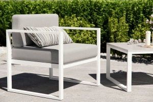 Tapicerowany fotel do ogrodu MONACO