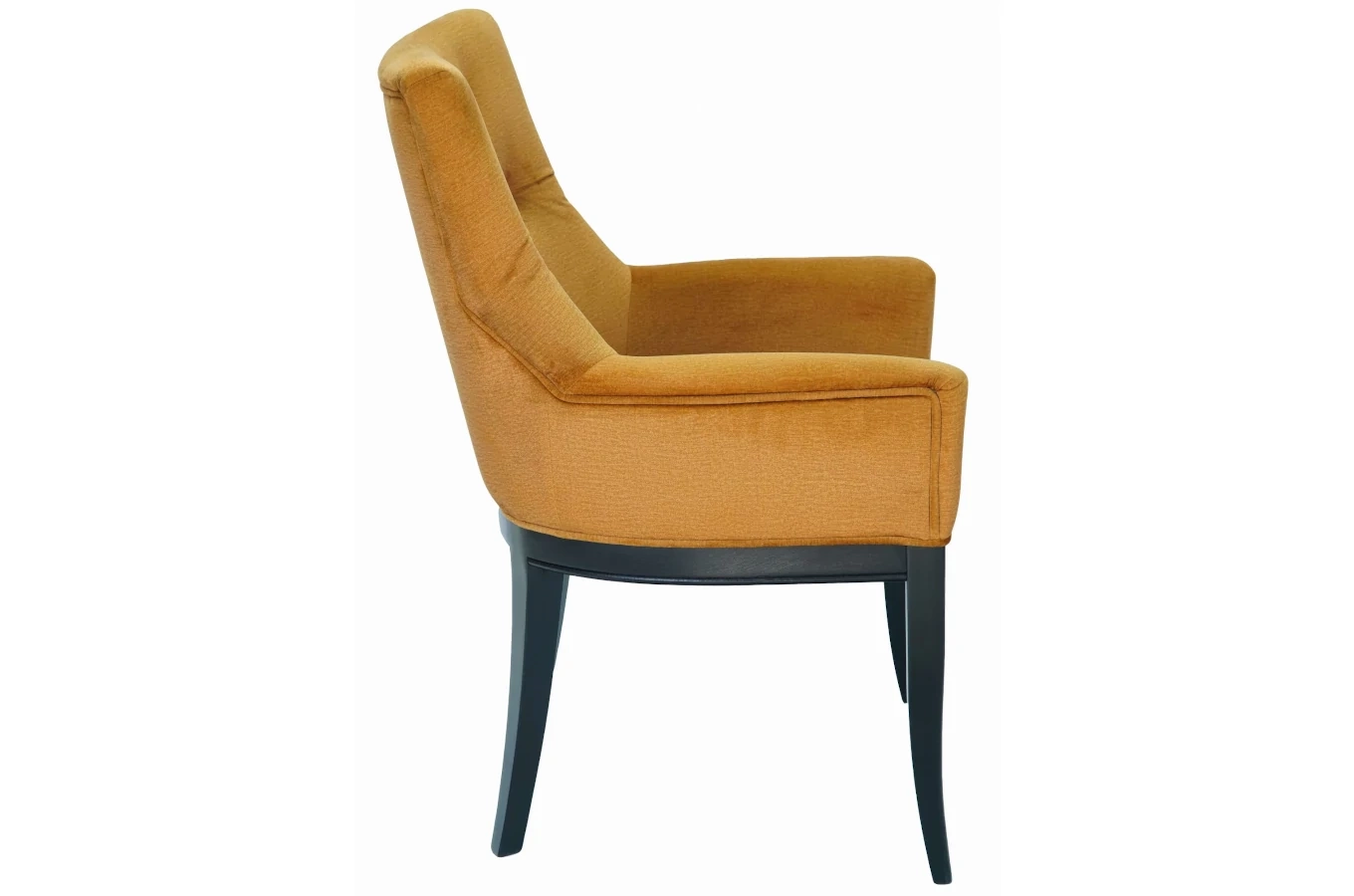 Eleganckie krzesło tapicerowane 749 z pikowanym oparciem