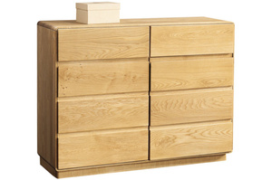 Drewniana komoda ATLANTA 2+2 / szer. 119 cm