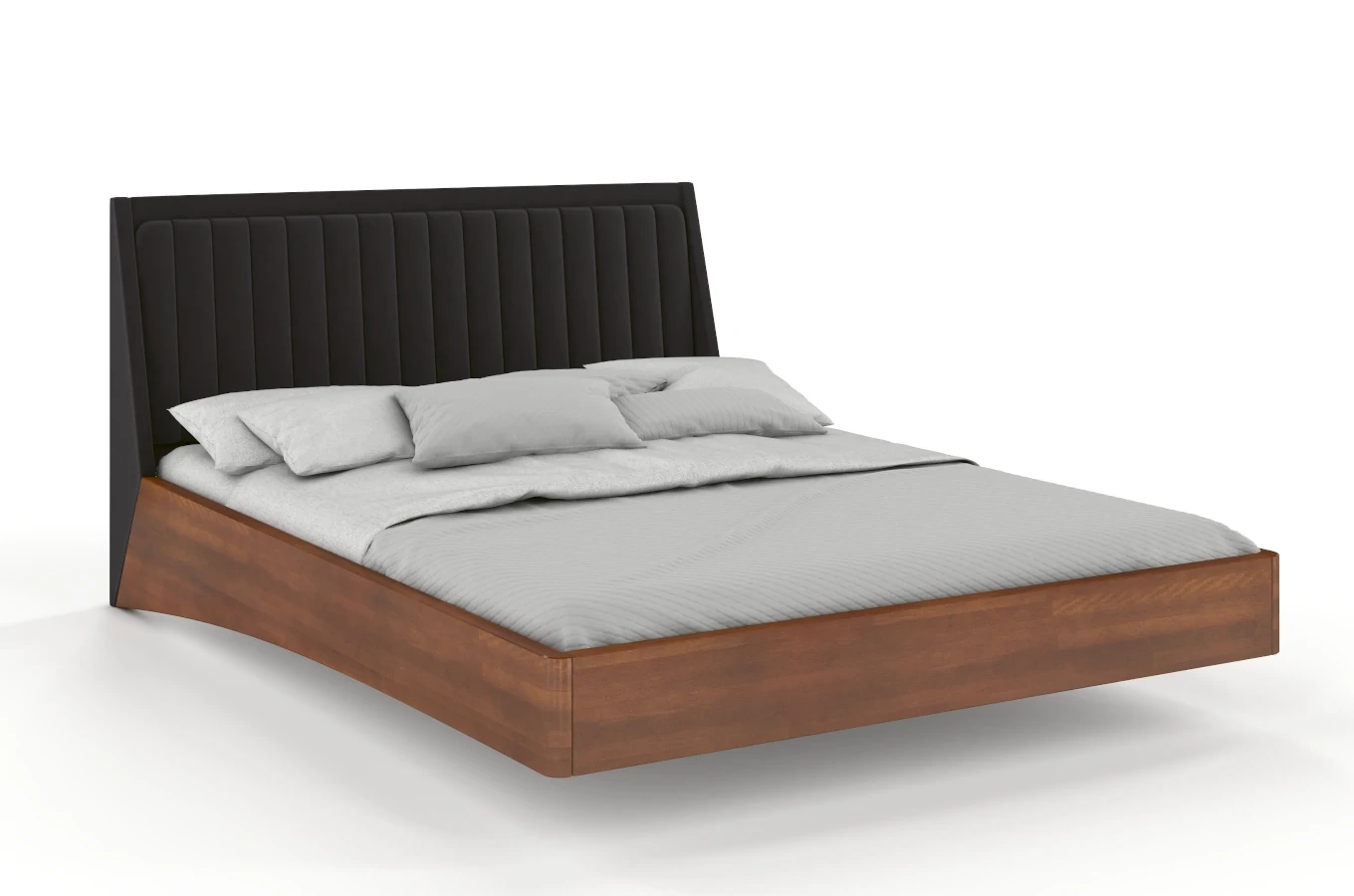 Łóżko lewitujące drewniane bukowe Visby ULF