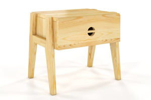 Szafka nocna drewniana sosnowa Visby RADOM / szer. 45 cm