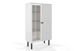 Biała witryna Visby NORVIK High / szer. 80 cm