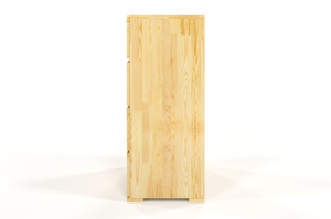 Drewniana komoda sosnowa Visby Sandemo 4S80 / szer. 80 cm, kolor naturalny