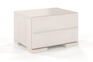 Drewniana szafka nocna bukowa Visby Sandemo 1S / kolor naturalny