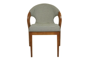 Eleganckie krzesło tapicerowane 877 w stylu retro