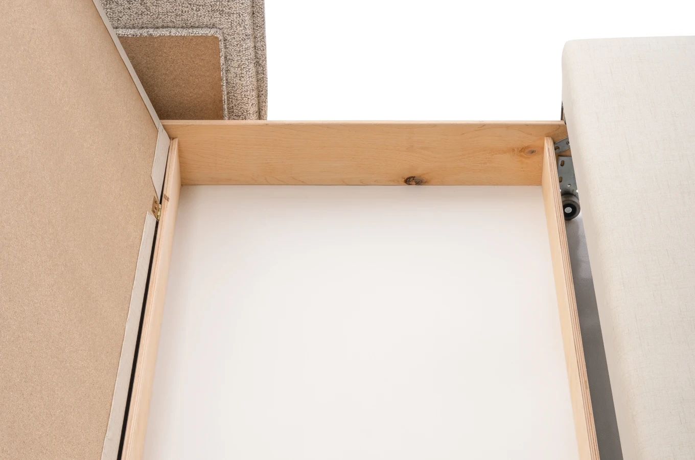 Nowoczesna rozkładana sofa DARIA z pojemnikiem na pościel