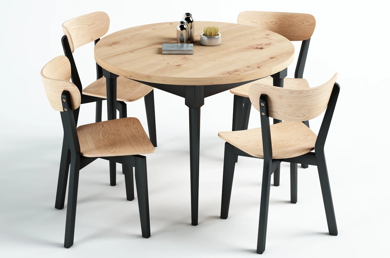 Drewniane krzesło dębowe KR-17