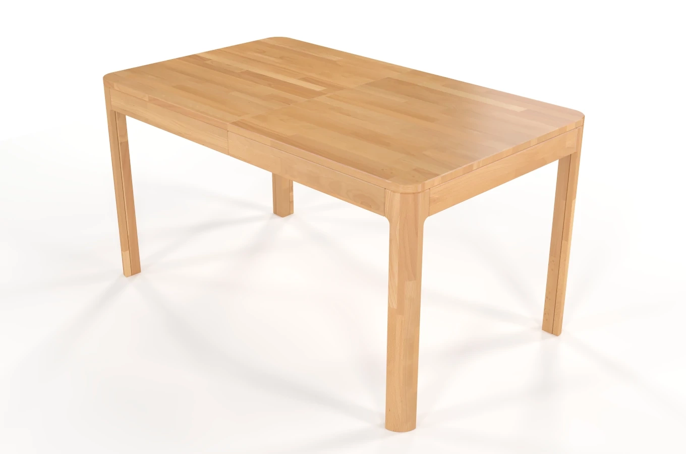 Stół drewniany bukowy rozkładany Skandica RUBY 140-260 cm / kolor naturalny