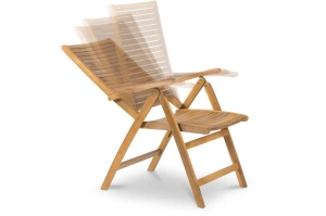Drewniane składane krzesło ogrodowe SINTRA