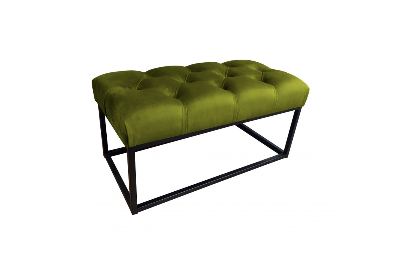 Tapicerowana ławka CITY na metalowych nogach / kolor tkaniny + podstawy do wyboru!
