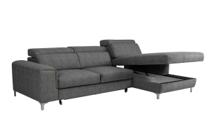 Narożnik KLEOPATRA I z funkcją spania i pojemnikiem na pościel