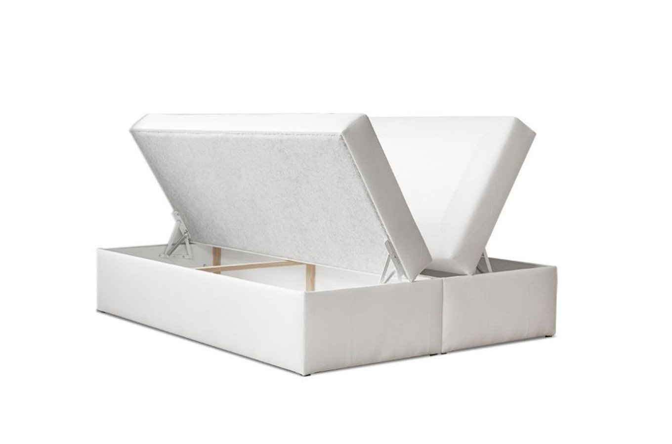 Tapicerowane łóżko kontynentalne VOXMAN bez zagłówka