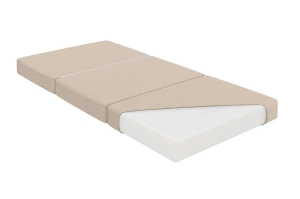 Tapicerowany puf-materac FRUGO rozkładany / szer. 92 cm