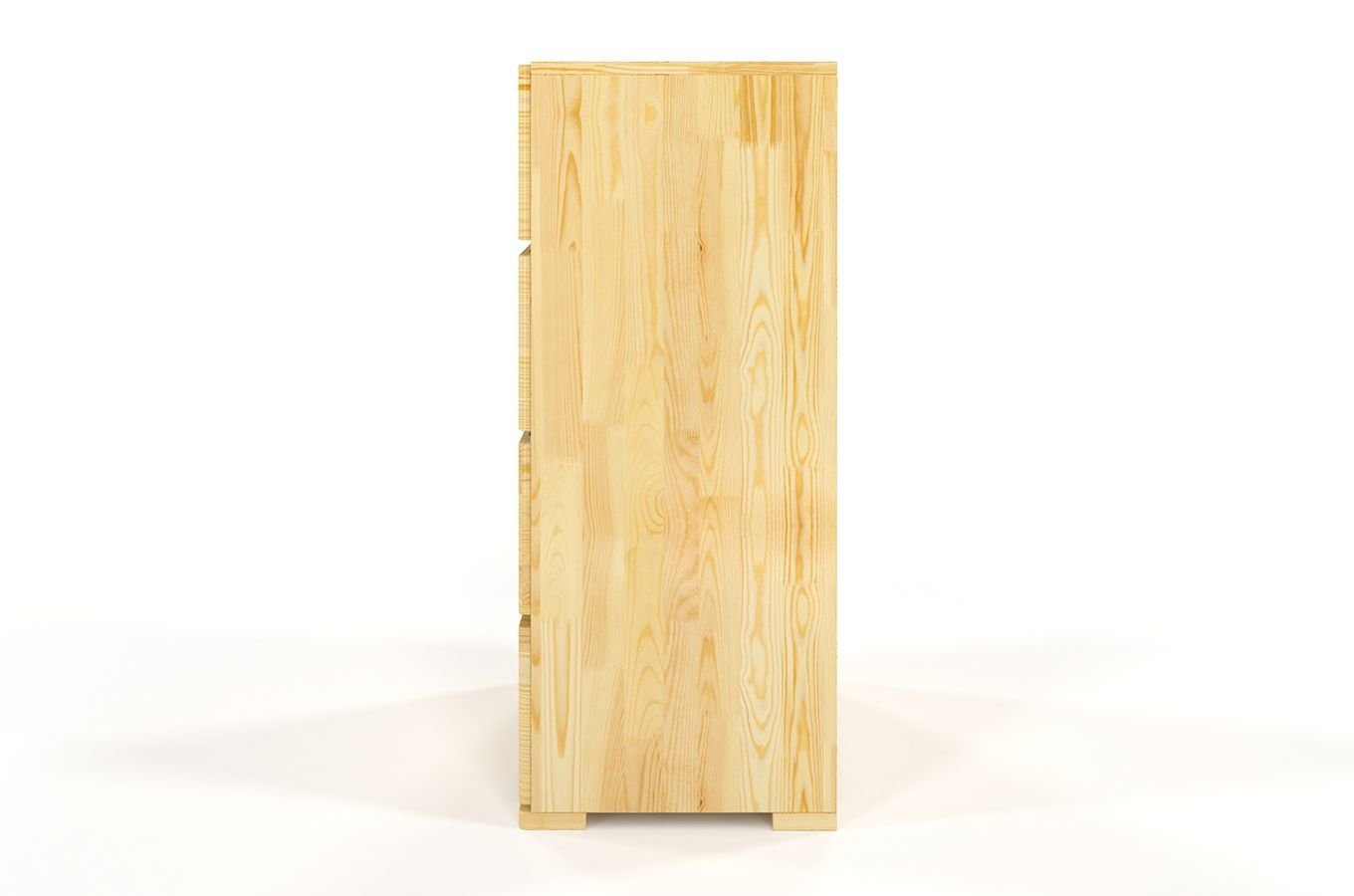 Drewniana komoda sosnowa Visby Sandemo 4S80 / szer. 80 cm