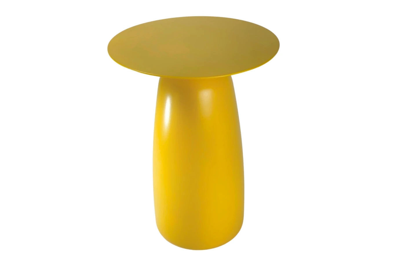 Stolik drewniany Kayani BAOBAB 44 różne kolory, wys. 44 cm / kolor żółty