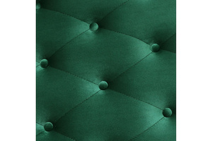 Elegancki puf RENEE z pikowanym siedziskiem / średnica 80 cm