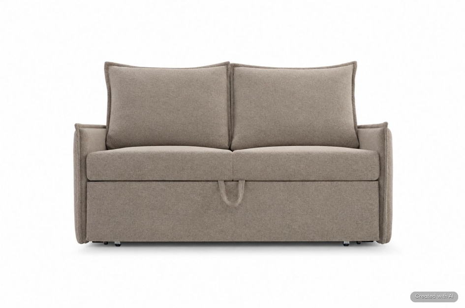 Wysyłka w 48h! Nowoczesna rozkładana sofa DARIA z pojemnikiem na pościel