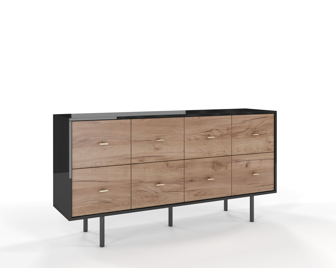 Elegancka komoda Skandica MAUD / szer. 163 cm