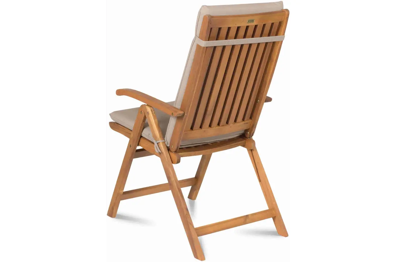 Drewniane składane krzesło ogrodowe SINTRA PLUS z podłokietnikami / zestaw 2 sztuk