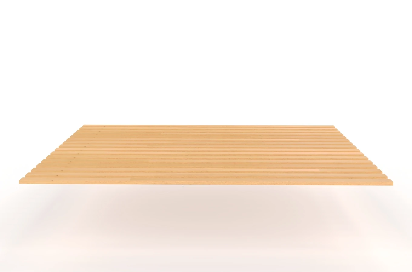 Stelaż lamelowy sosnowy pod materac Visby LEVITO / 160x200 cm