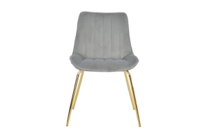 Nowoczesne krzesło NESTOR z pionowym tapicerowaniem