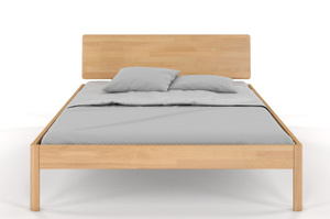 Wysyłka w 48h! Łóżko drewniane bukowe Visby AMMER / 90x200 cm, kolor naturalny