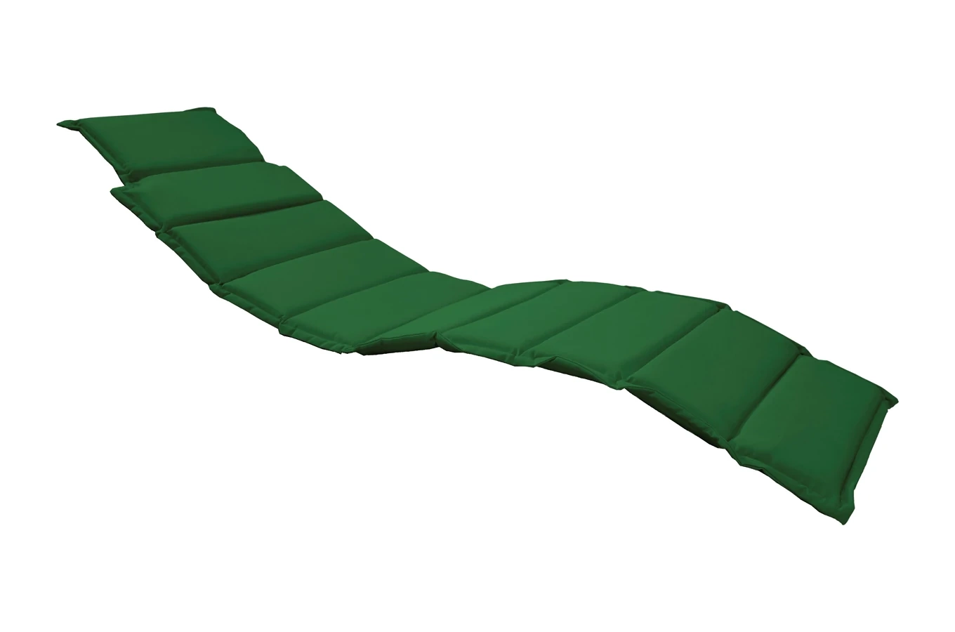Zielona poduszka ONDA na drewniany leżak ogrodowy