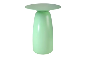 Stolik drewniany Kayani BAOBAB 44 różne kolory, wys. 44 cm / kolor pudrowa zieleń