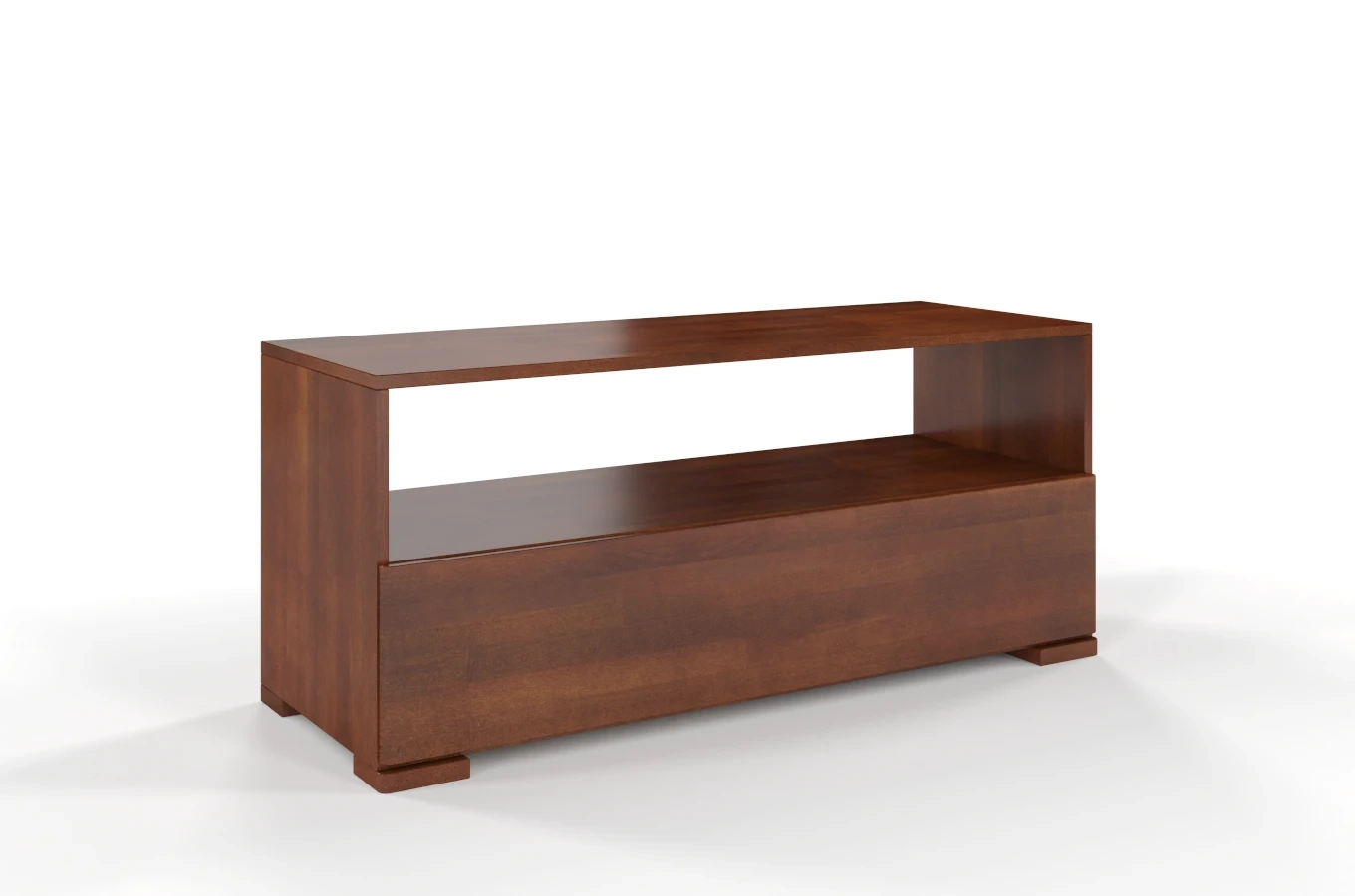 Drewniana szafka RTV bukowa Visby SANDEMO / szer. 120 cm