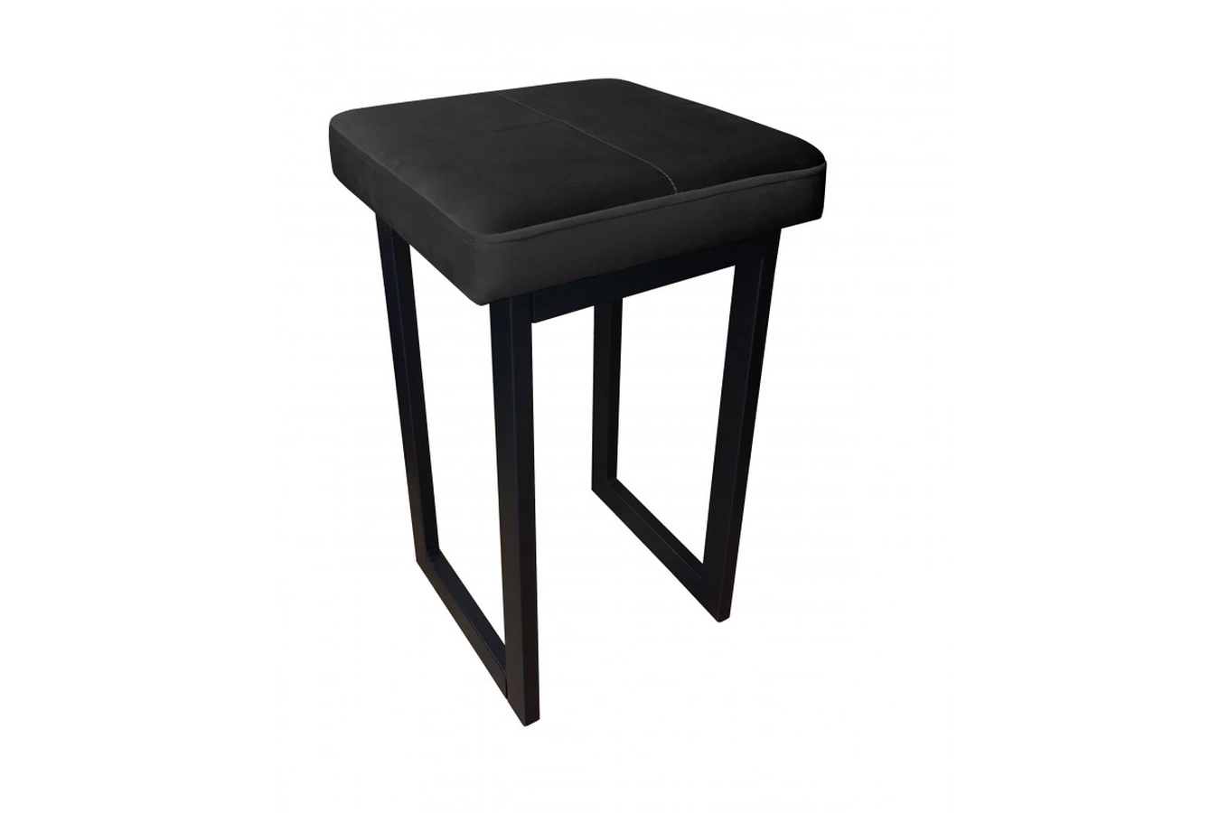 Tapicerowany taboret PRIMO na metalowych nogach / kolor tkaniny + podstawy do wyboru!