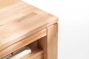 Drewniana bukowa ława GORDON / 115x70 cm