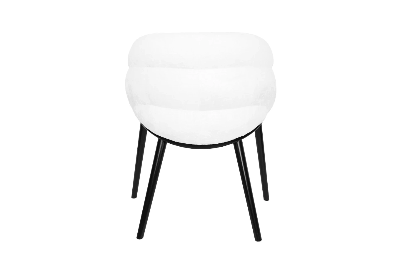 Drewniane krzesło KR-31 z tapicerowanym siedziskiem