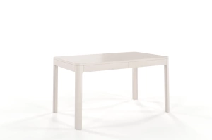 Stół drewniany bukowy rozkładany Skandica RUBY 140-260 cm / kolor biały