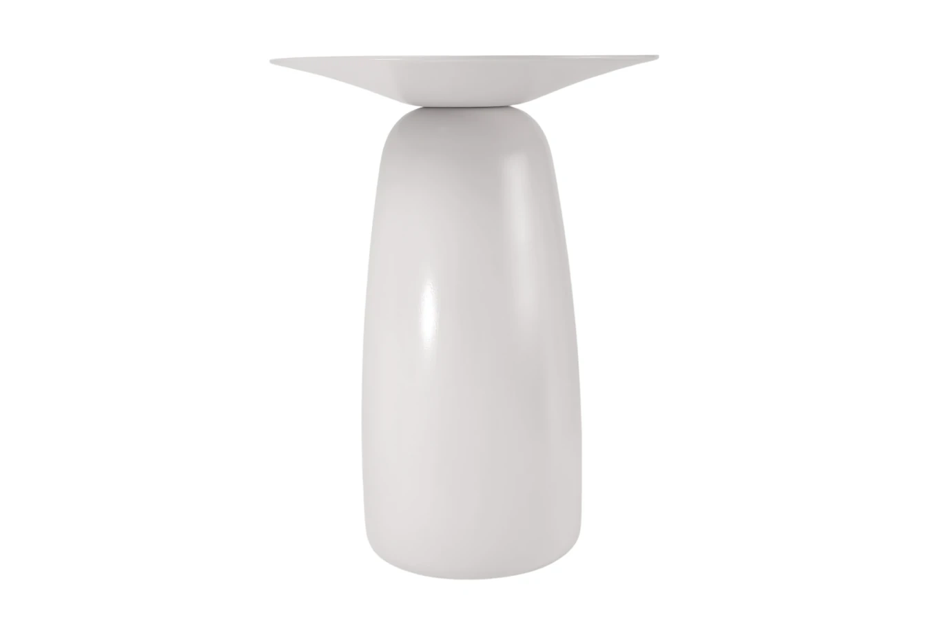 Stolik drewniany Kayani BAOBAB 44 różne kolory, wys. 44 cm / kolor biały RAL