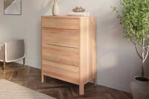 Drewniana komoda bukowa Visby MODENA 80