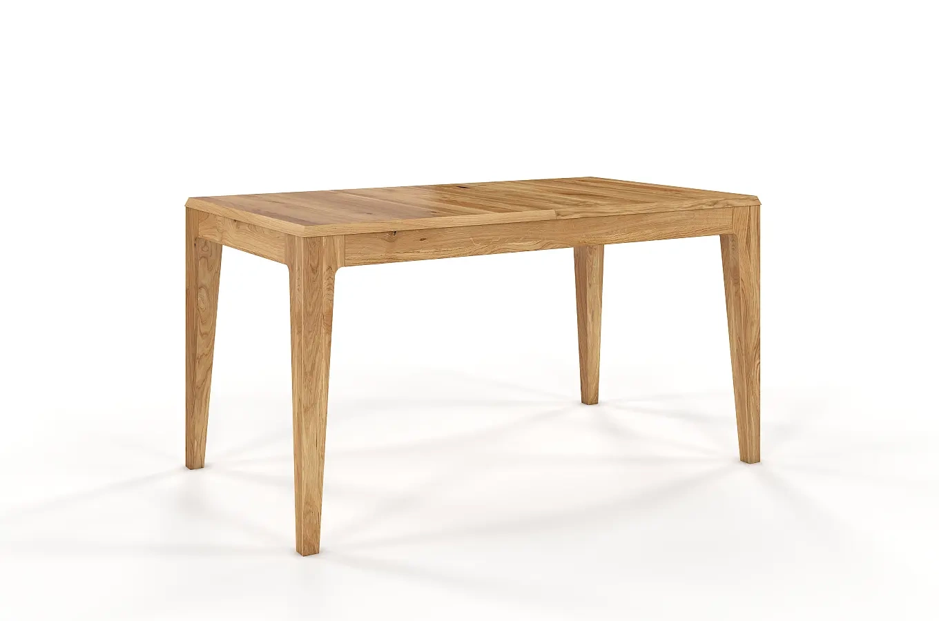 Stół drewniany dębowy rozkładany Visby CORTENA 140-220 cm