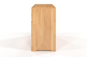 Drewniana komoda bukowa Visby Sandemo 3S / kolor naturalny