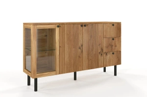 Komoda dębowa Visby Norvik / szerokość 160 cm / lakier naturalny