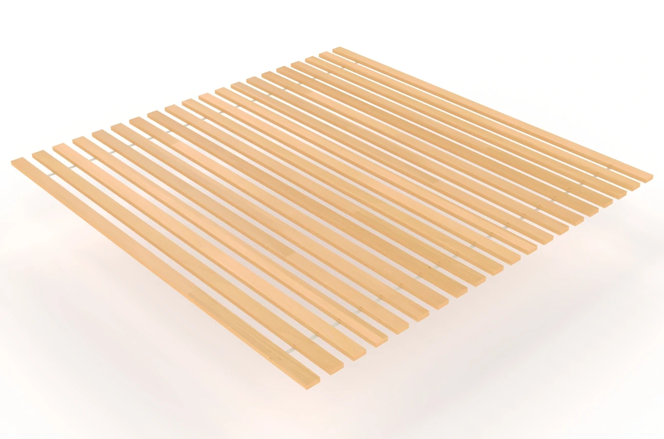 Stelaż lamelowy sosnowy pod materac Visby LEVITO