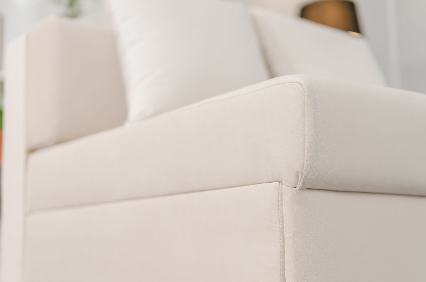 Nowoczesna rozkładana sofa Dancan OLGA z funkcją spania i pojemnikiem na pościel / 4 szerokości + 5 kolorów do wyboru!