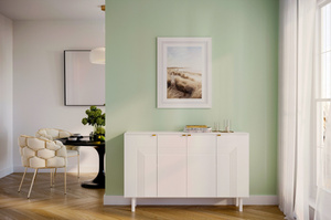 Biała komoda Dancan YOKO / szer. 156 cm