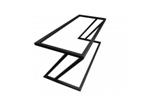 Tapicerowana ławka DIZI na metalowych nogach / kolor tkaniny + podstawy do wyboru!