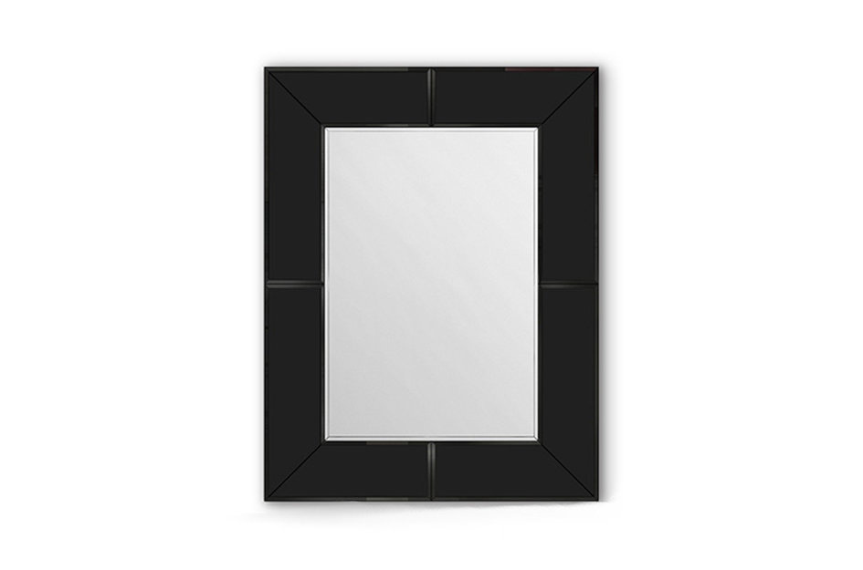 Prostokątne lustro FENIR BLACK