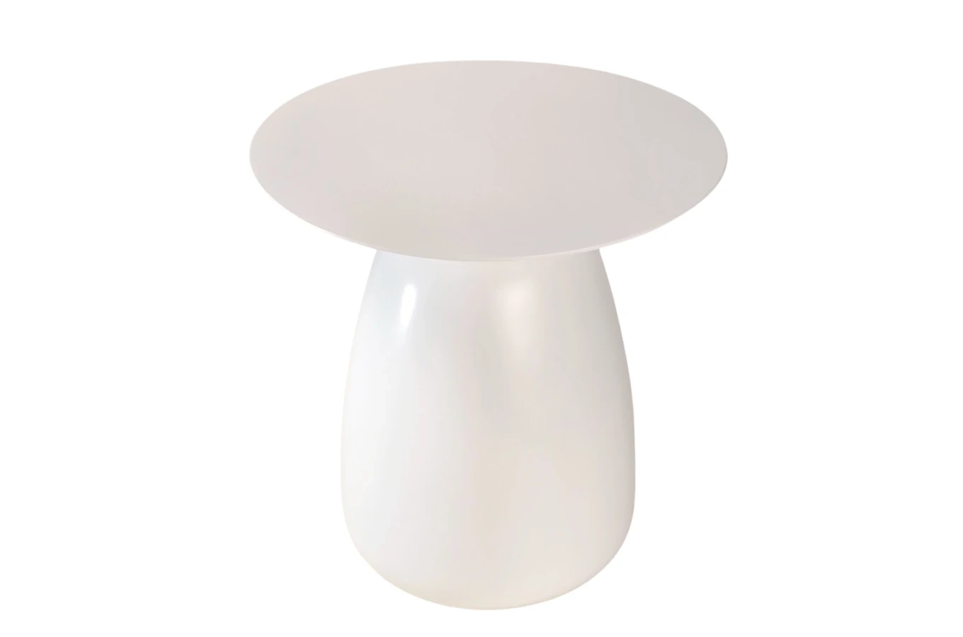 Stolik drewniany Kayani BAOBAB 34 różne kolory, wys. 34 cm / kolor biały RAL