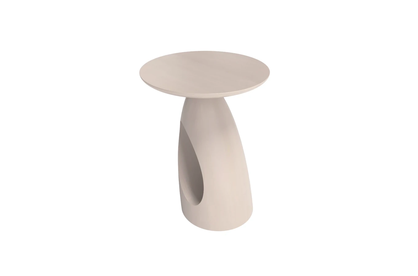 Stolik drewniany Kayani ISLAND różne kolory, wys. 40 cm