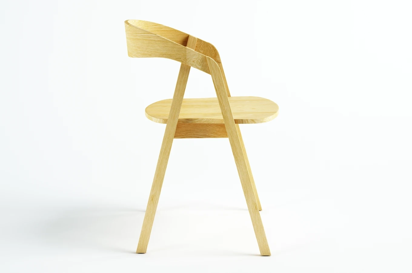 Drewniane krzesło dębowe KR-27