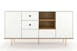 Biała nowoczesna komoda Skandica HARMONI / szer. 160 cm